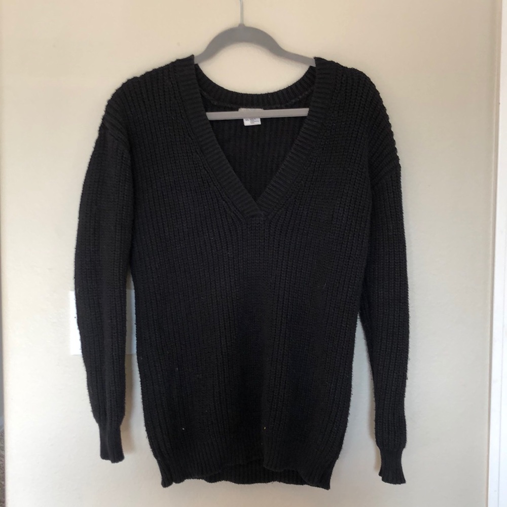 Black sweater
